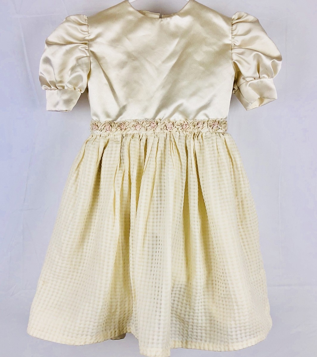 toddler cream dress Toddler Girl Cream Clove Dress main image 1