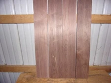 4 PC RECLAIMED WALNUT WOOD KILN DRIED BOARDS LUMBER LOT 1882V 3/4" THICK
