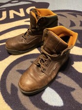 Timberland Power Fit Titan Safety STEELE Toe Field Work Boots Brown Men’s 13