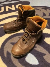 Timberland Power Fit Titan Safety (STEELE) Toe Field Work Boots Brown Men’s 13