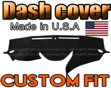 Fits 2012-2017 Hyundai Azera Dash Cover Mat Dashboard Pad Black