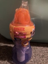 Nuby Trainer Sipeez Sippy Cup Easy Grip No Spill Soft Flex Spout New Sealed