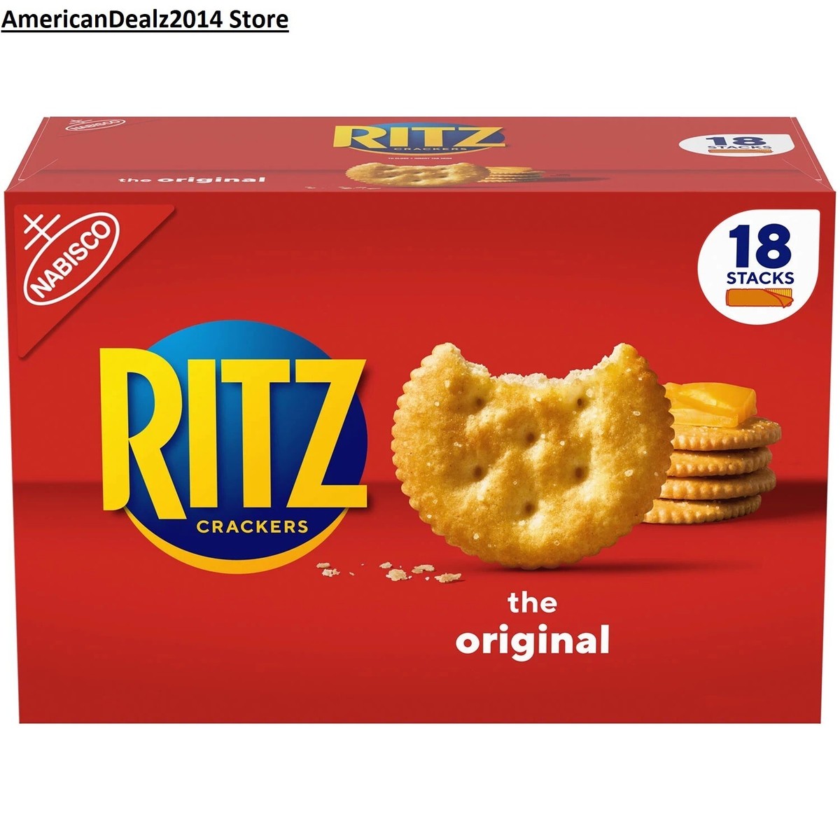 パーツ Ritz PURE POINT RITZ Original Crackers 18 Stay Fresh Sleeves, Total 61.65 oz FREE