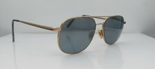 Vintage Oliver Winston Durham Gold Metal Pilot Sunglasses FRAMES ONLY