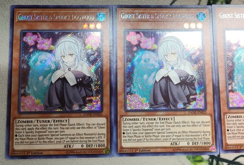 Yu-Gi-Oh! Ghost Sister & Spooky Dogwood – Secret Rare, 1. Edition, Dark Neostorm