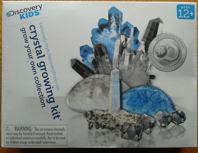 Discovery Kids Crystal Growing Kit DIY Science Educational Chemistry Homeschool