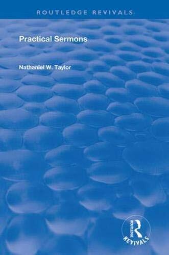 Practical Sermons (Routledge Revivals), Taylor 9780367180027 Free ...