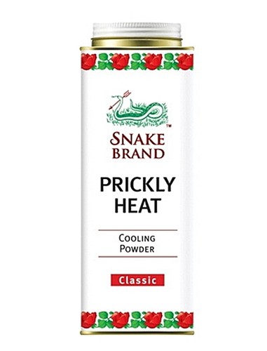 prickly heat powder snake brand classic scent (300 gram) cool