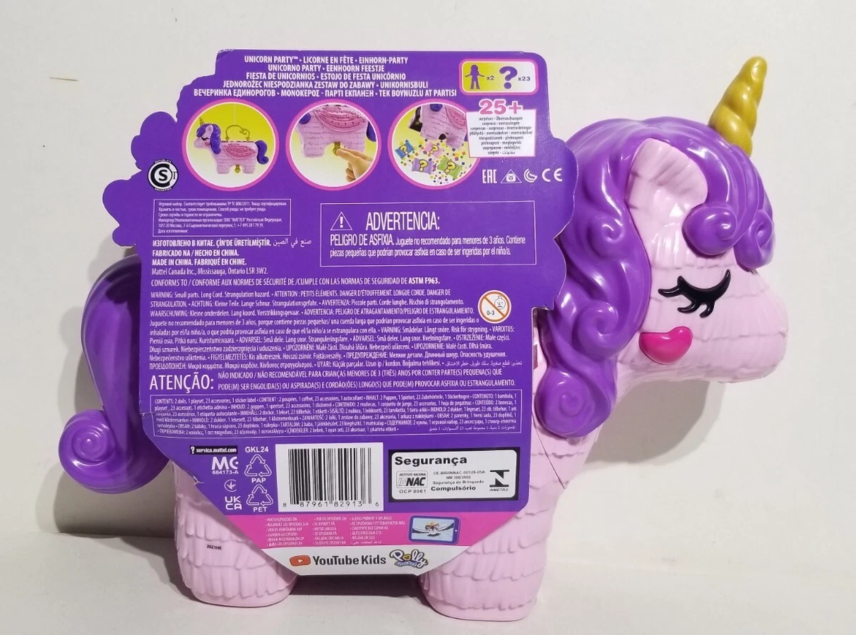 Polly pocket unicornio de sorpresas sale