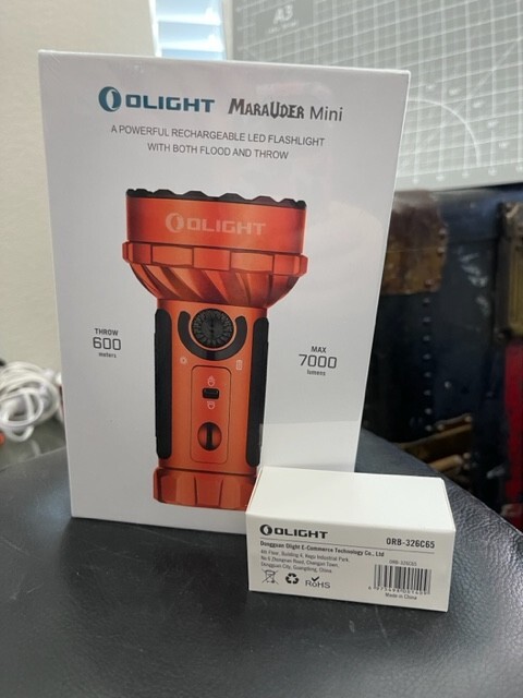 オーライト olight Marauder Mini 7000LM オレンジ OLIGHT Marauder Mini 7,000 Lumens Bright Flashlight with 600