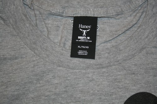 DISNEY Mickey Mouse Ireland Soccer Gray XL T-Shirt Chest: 48" Beefy-T NEW Mens - Picture 5 of 6