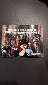 Where in Time is Carmen Sandiego (NES, 1991) - Original Box And Insert
