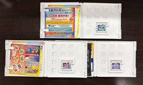 B3286 Nintendo new 3DS console Black Plate 029 Japan w/game adapter fx