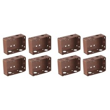  2 Pieces Support Bracket for Blinds Curtain Track Installation Brace Accessory