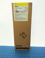 Genuine Sealed Epson T8044 Yellow Ink Cartridge SureColor 700mL Exp.06/2023