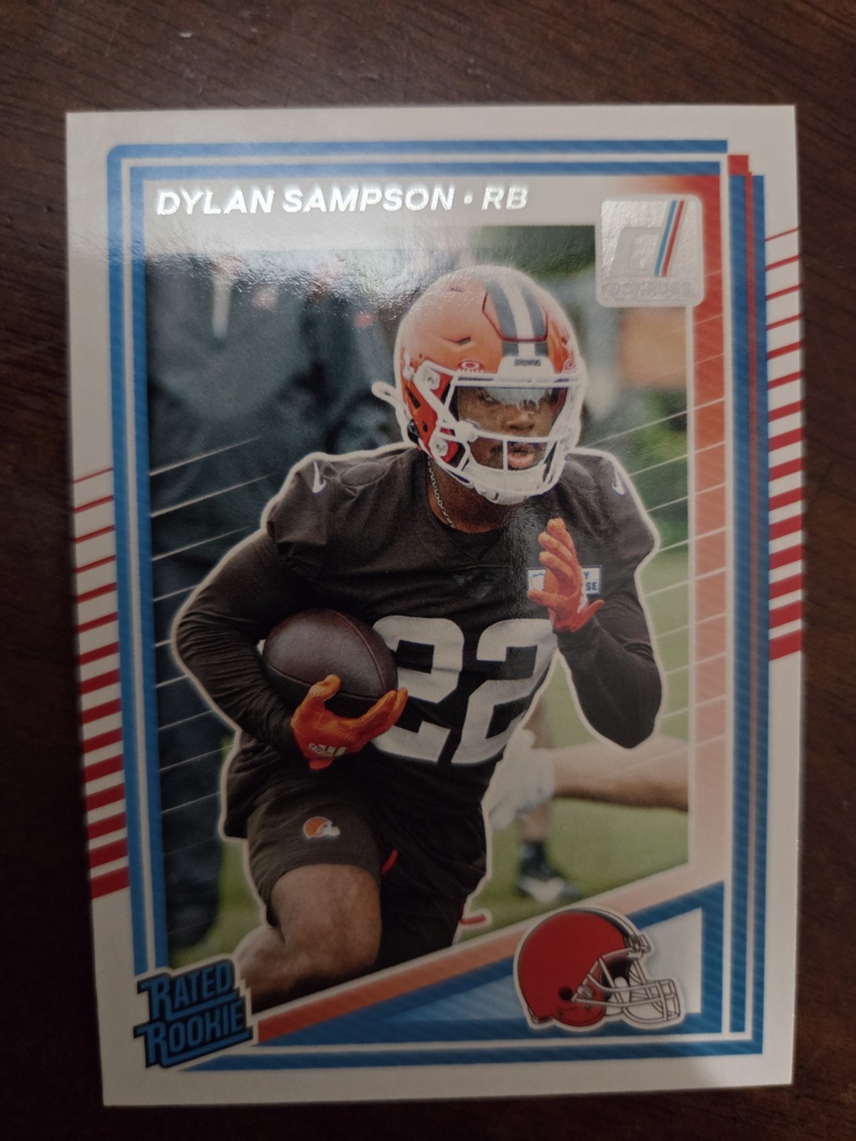 2025 Panini Donruss - Rated Rookie Dylan Sampson #389 (RC) Browns