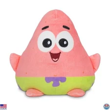 Teeturtle Spongebob Squarepants Patrick Star 6" Reversible Plushie Soft Toy