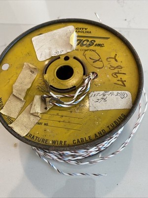 Vintage 16 Guage Thermatics Teledyne Wire 1XT-16-19-29 3 Strand 8lbs