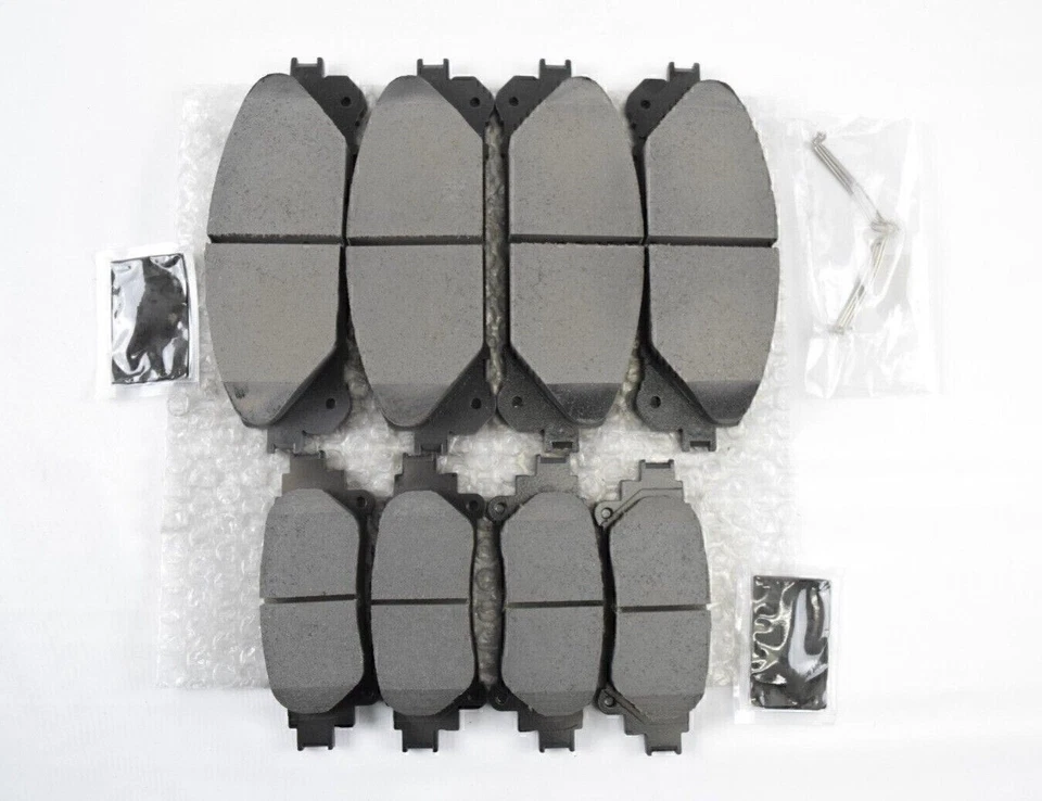 Pastillas de freno delanteras traseras para Toyota Highlander 2014-2019 04465-AZ119+04466-AZ109OEM Foto 4 de 4