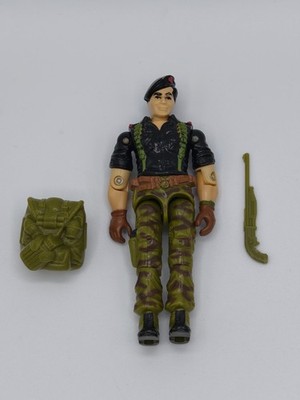 GI Joe Action Figur Vintage Hasbro Flint v1 komplett 100% 1985 Neu O Ring