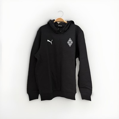 Puma - Hoodie Borusia Mönchengladbach, Gr L, Schwarz , Neu (A)