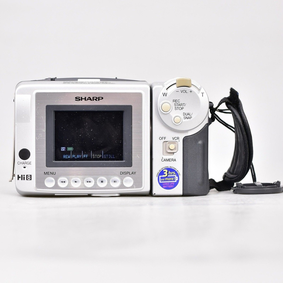 SHARP VL-AH150 Viewcam Analog CCD 8mm Hi8 Transfer VCR Camcorder