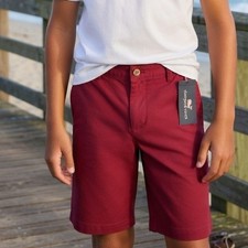 Vineyard Vines Red NWT Classic Fit Club Shorts Boys 16