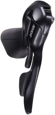 Microshift Advent Right Drop Bar Shifter Lever - 9 Speed, Black