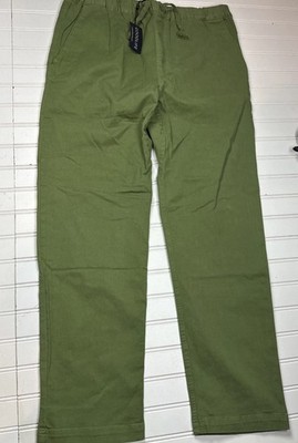 Goodlife Pants Mens Large Cedar Green Drawstring GL99BPT Regular FIT 32x28