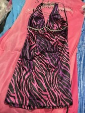 Prom/Homecoming Dress, B. Darlin, Short Pink Purple Zebra Sz 11/12