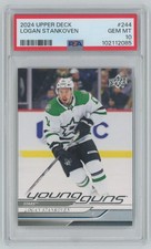 2024-25 Upper Deck Series 1 Young Guns Logan Stankoven PSA 10