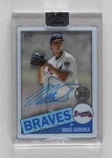 2020 Clearly Authentic 1985 Topps Baseball Michael Soroka Mike #TBA-MS Auto h6c