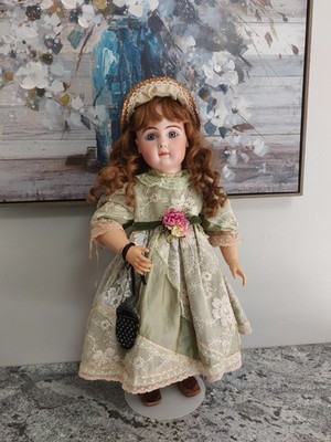 RARE Beautiful Antique French J. Steiner 24” Doll A15 Paris