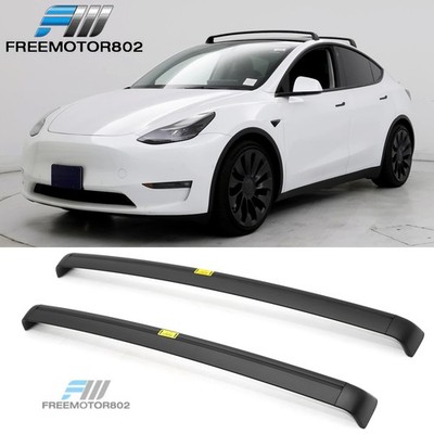 Fits 20-25 Tesla Model Y 4DR Cross Bars Roof Rack Rail Carrier
