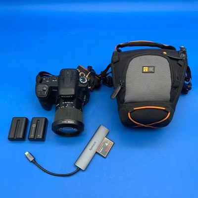 Sony Alpha DSLR-A200 10.2MP Digital SLR Camera - Black (Kit w/ DT 18-70mm Lens)