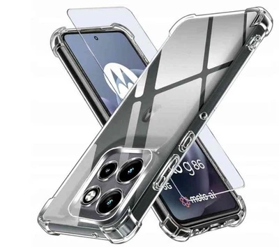 MARKENLOS Für Motorola Moto G86 - Anti Shock Case Handy Tasche SchutzHülle Stoßfest Kanten