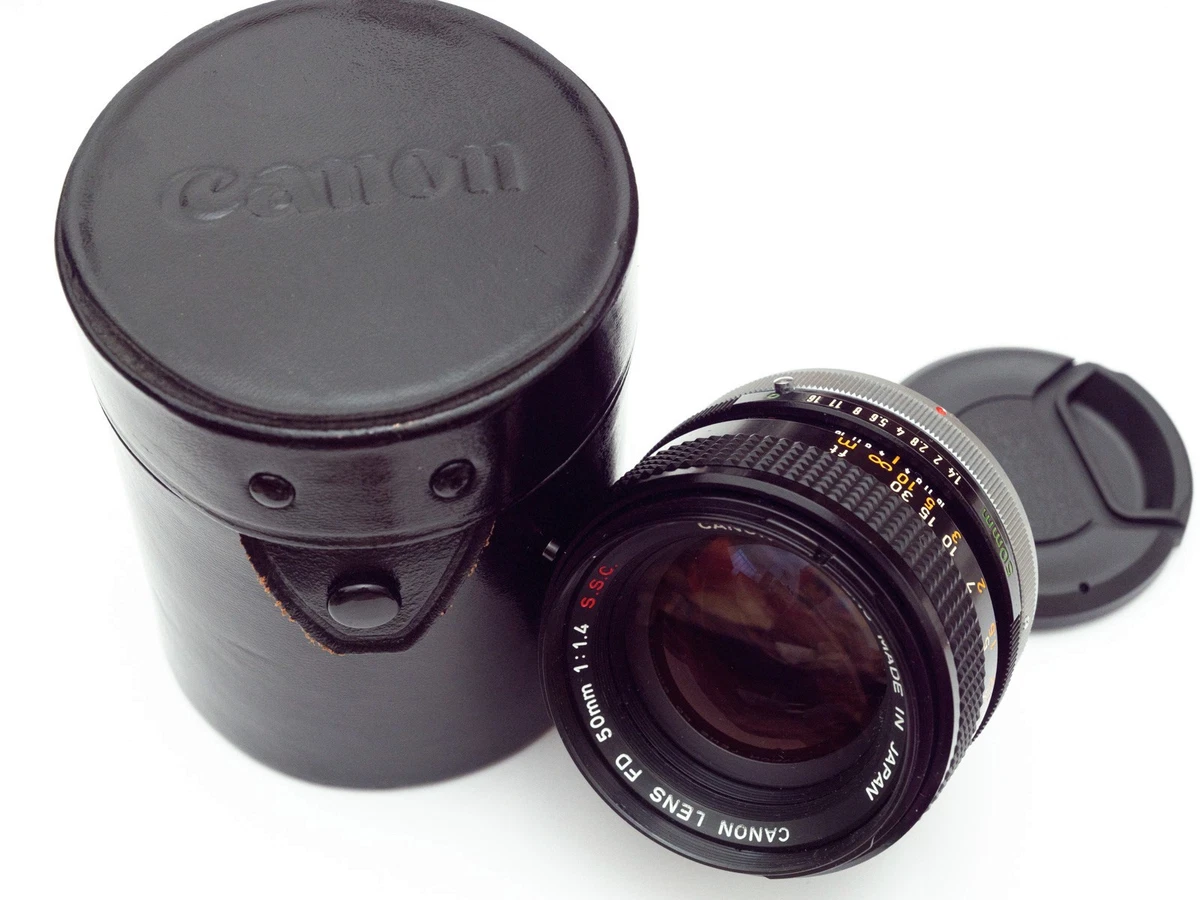 Canon FD 50mm f/1.4 Camera Lenses for sale | eBay