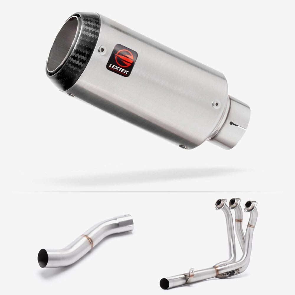 Lextek CP1 Full Exhaust System 150mm High Level for Yamaha MT-09 (21-24)