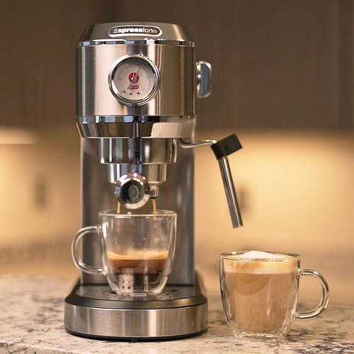 Flex Macchina da espresso 3 in 1 con pompa da 20 bar e controllo della temperatura - Foto 2 di 12