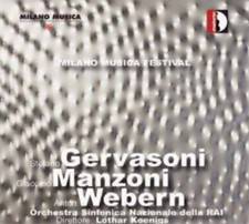 Orchestra Sinfonica Nazion Milano Musica Festival: Stefano Gervasoni/Giacom (CD)