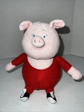 Ty Beanie Babies Gunter Pig Sing Movie Universal Studios 7” Stuffed Animal