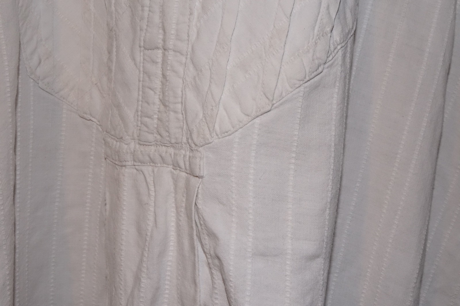 Hand Patched, ANTIQUE, 1800S, 1900S French linen … - image 8