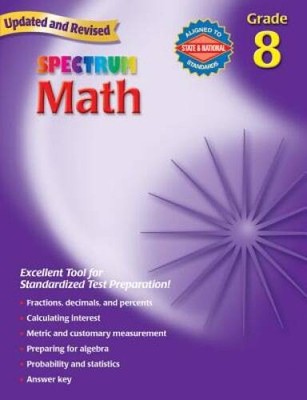 Spectrum Math: Grade 8 Workbook - Paperback By Thomas Richards - GOOD