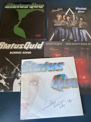5 Status Quo 7'' Dear John / She Dont Fool Me / Lies / Something Bout / Boring