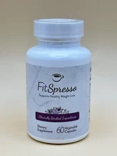 FitSpresso Healthy Weight Loss Support Supplement 60 Capsules New Sealed