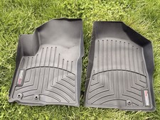 Weathertech Liners Floor Mats 2011 - 2013 Kia Sorento 1st Row - Black Weathertech Liners Floor Mats 2011 - 2013 Kia Sorento 1st Row - Black