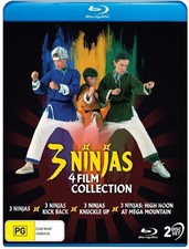 3 Ninjas: 4 Film Collection New Blu-ray Australia - Import