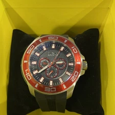 Invicta Pro Diver 50mm Silver Stainless Steel Case with Black Silicone Band