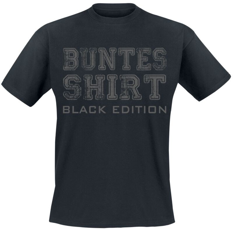 Забавная футболка Herren Buntes Shirt Black Edition schwarz 4190₽