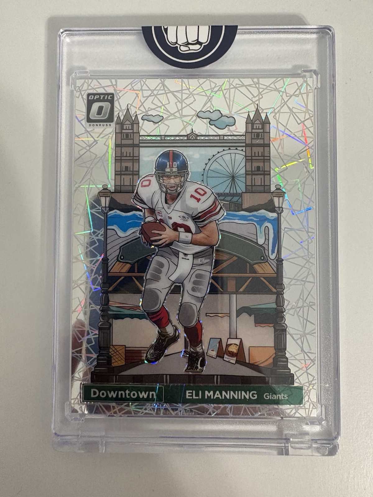 2023 Panini Donruss Optic - International Downtown Eli Manning #1